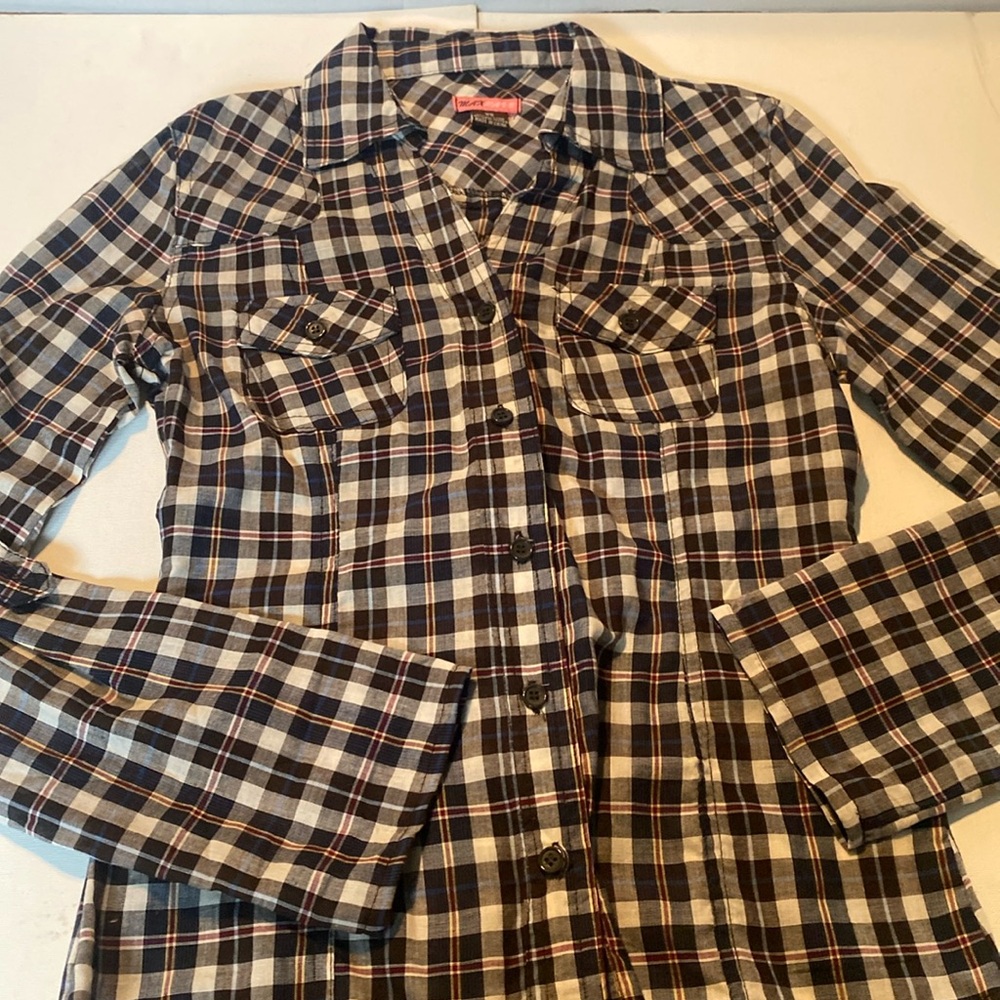 NWOT & Vintage Max Rave Plaid Shirt